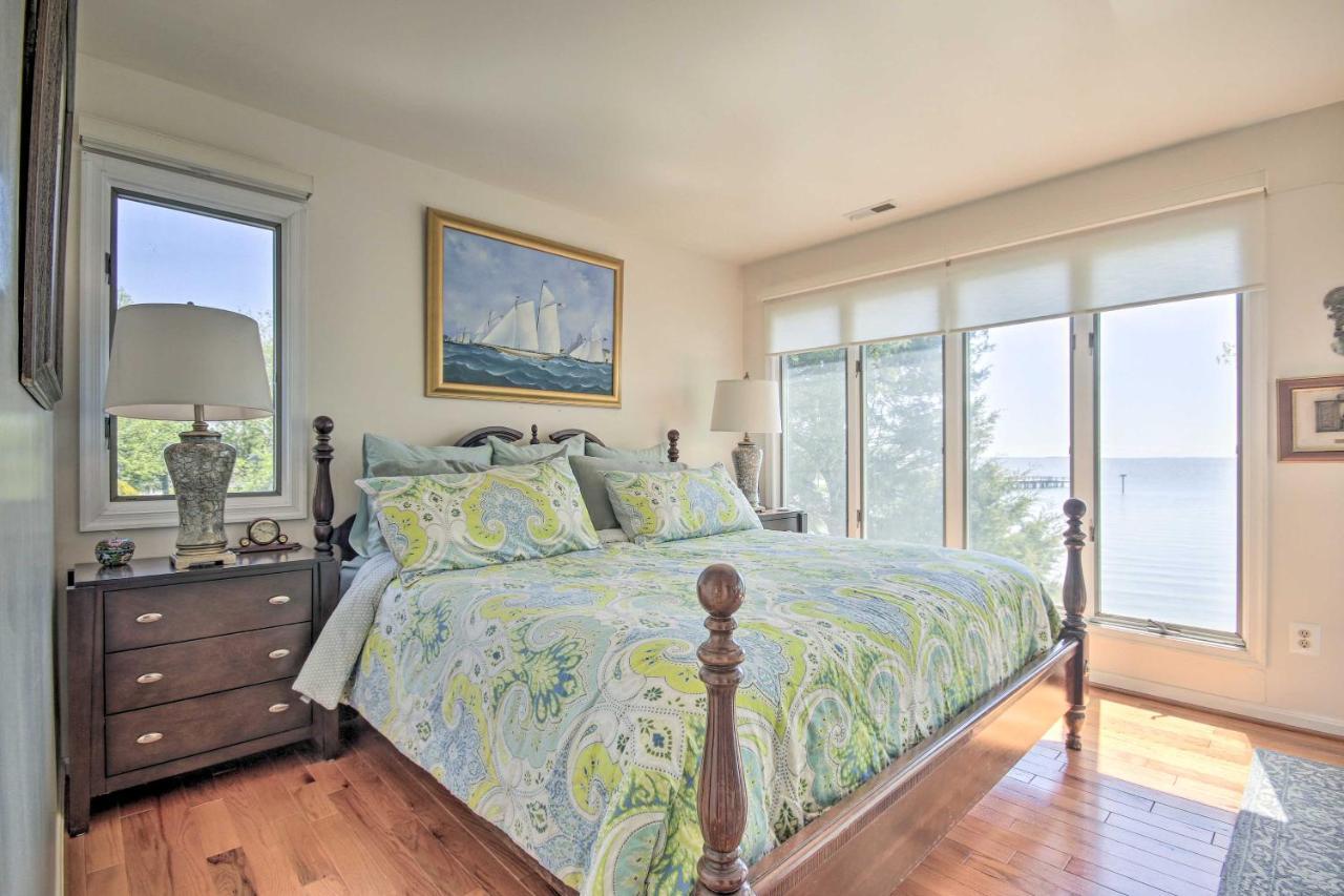 Luxe Chesapeake Bay Getaway Less Than 20 Mi To Annapolis! Shady Side Dış mekan fotoğraf